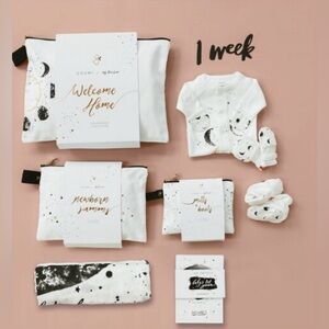 Goumi x Baby Jives ‘Moon and Back’ Newborn Welcome Home Set (Photo Milestones)